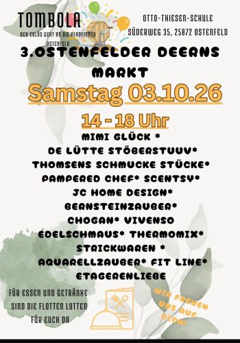 03.10.2026 Deernsmarkt